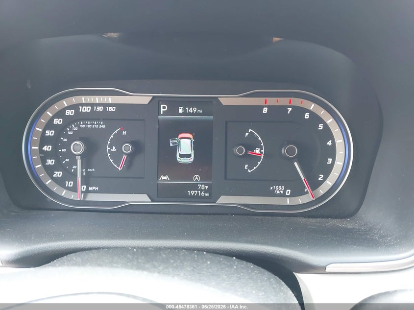 2023 Hyundai Tucson VIN 5NMJBCAE5PH191919 IAAI salvage auction — HAIL, Clear Claim Paid (Wisconsin), sold $12,350 on 2026-07-30 (photo 7)