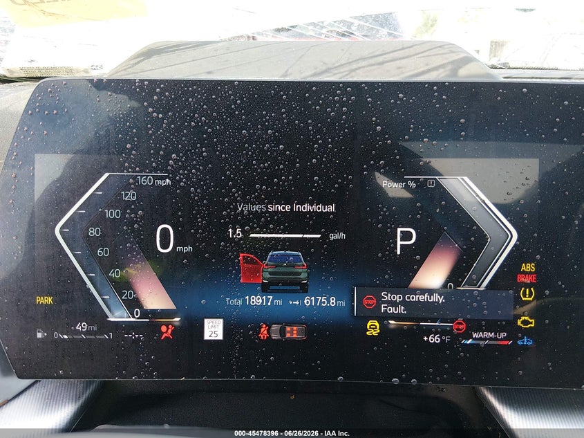 2023 BMW X1 VIN WBX73EF05P5W14536 IAAI salvage auction — ROLLOVER, Salvage Title, sold $1,300 on 2026-07-18 (photo 7)