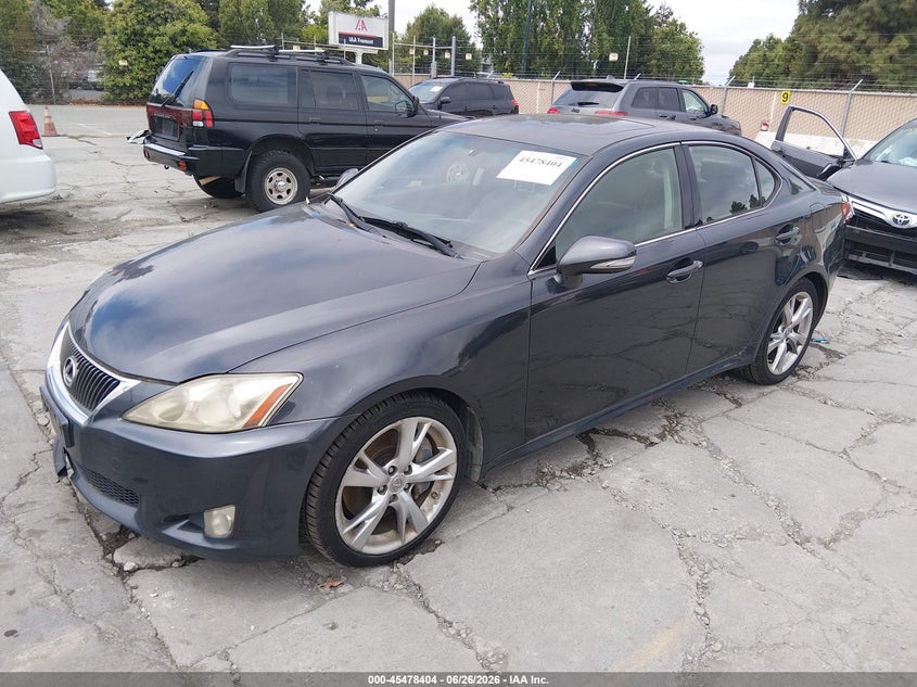 2010 Lexus Is 350 VIN JTHBE5C27A2017578 IAAI salvage auction — NORMAL WEAR, Clear - Dealer Only (California), sold $1,850 on 2026-07-06 (photo 2)
