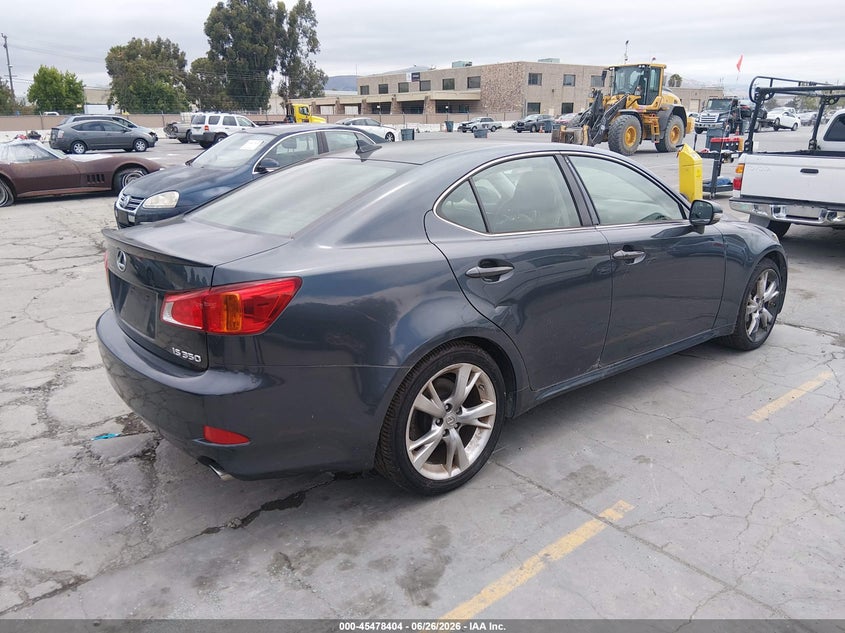 2010 Lexus Is 350 VIN JTHBE5C27A2017578 IAAI salvage auction — NORMAL WEAR, Clear - Dealer Only (California), sold $1,850 on 2026-07-06 (photo 4)