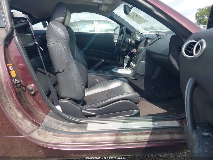 2006 Nissan 350z VIN JN1AZ34E66M350867 IAAI salvage auction — REAR END, Salvage (Louisiana), sold $3,700 on 2026-07-15 (photo 5)