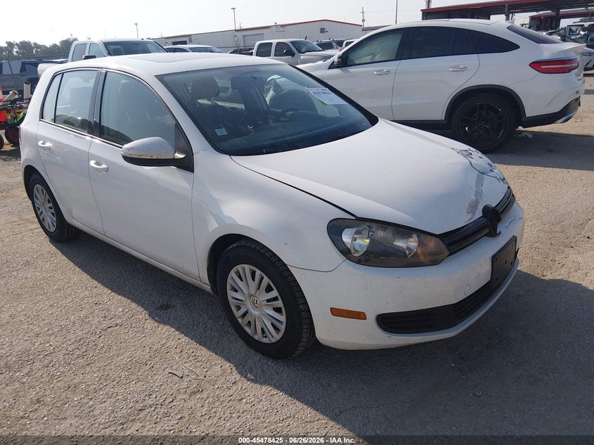 2012 Volkswagen Golf VIN WVWDB7AJXCW119106 IAAI salvage auction — FRONT END, Salvage (Louisiana), sold $1,550 on 2026-07-15 (photo 1)