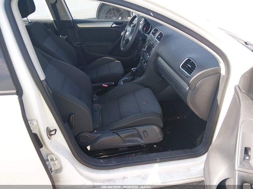 2012 Volkswagen Golf VIN WVWDB7AJXCW119106 IAAI salvage auction — FRONT END, Salvage (Louisiana), sold $1,550 on 2026-07-15 (photo 5)