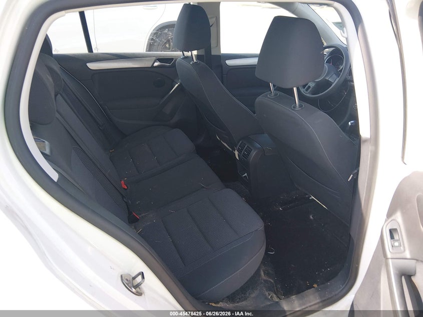 2012 Volkswagen Golf VIN WVWDB7AJXCW119106 IAAI salvage auction — FRONT END, Salvage (Louisiana), sold $1,550 on 2026-07-15 (photo 8)
