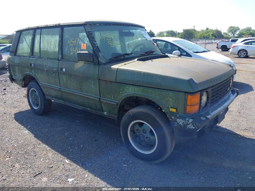 1993 Land rover RANGE ROVER VIN SALHC1344PA633631 IAAI salvage auction — NORMAL WEAR, Clear (Virginia), sold $2,775 on 2026-07-07 (photo 1)