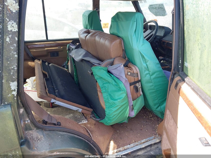 1993 Land rover RANGE ROVER VIN SALHC1344PA633631 IAAI salvage auction — NORMAL WEAR, Clear (Virginia), sold $2,775 on 2026-07-07 (photo 8)
