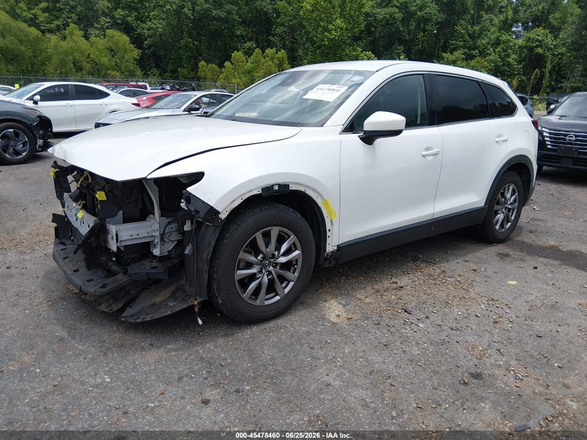 2018 Mazda Cx-9 VIN JM3TCACY0J0209498 IAAI salvage auction — FRONT END, Salvage (Mississippi), sold $2,750 on 2026-07-29 (photo 2)