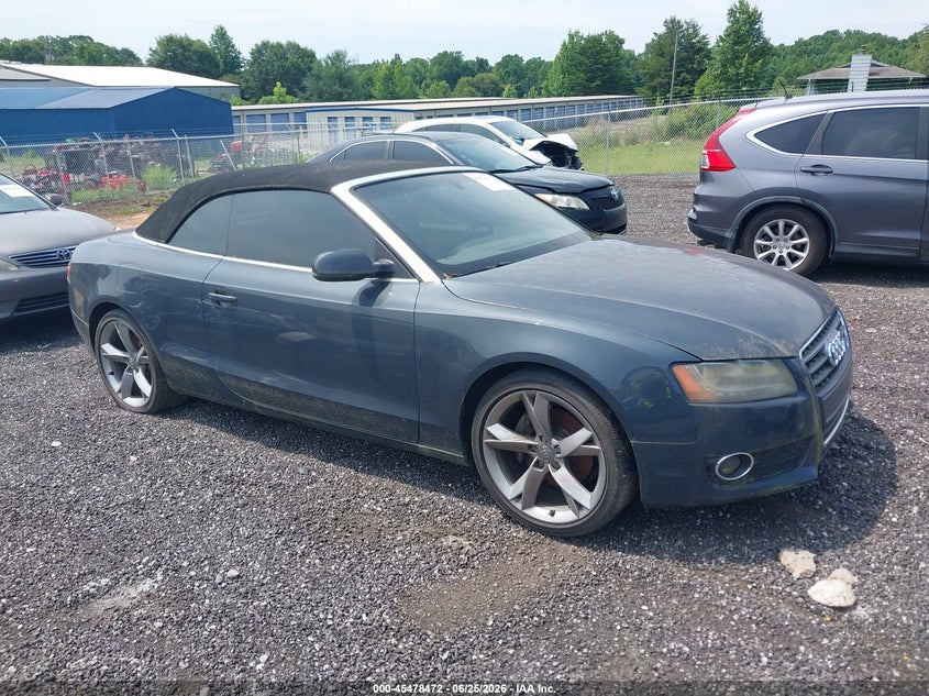 2011 Audi A5 VIN WAUJFAFH7BN012476 IAAI salvage auction — NORMAL WEAR, Salvage (South Carolina), sold $475 on 2026-07-28 (photo 1)