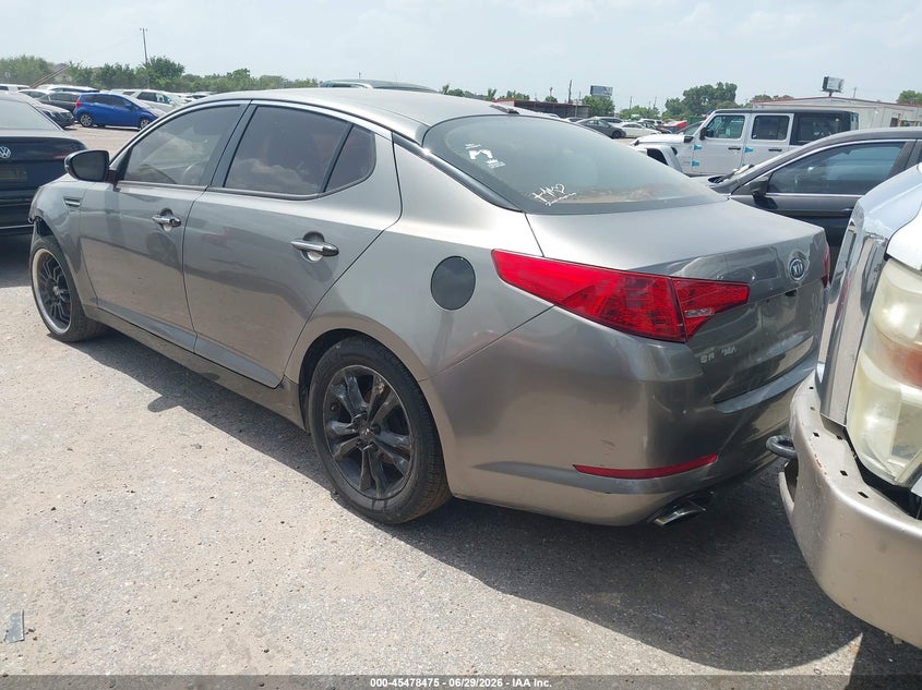 2012 Kia Optima VIN 5XXGM4A72CG037866 IAAI salvage auction — REPOSSESSION, Original (Texas), sold $250 on 2026-07-15 (photo 3)