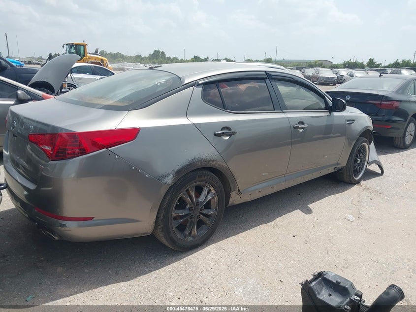 2012 Kia Optima VIN 5XXGM4A72CG037866 IAAI salvage auction — REPOSSESSION, Original (Texas), sold $250 on 2026-07-15 (photo 4)