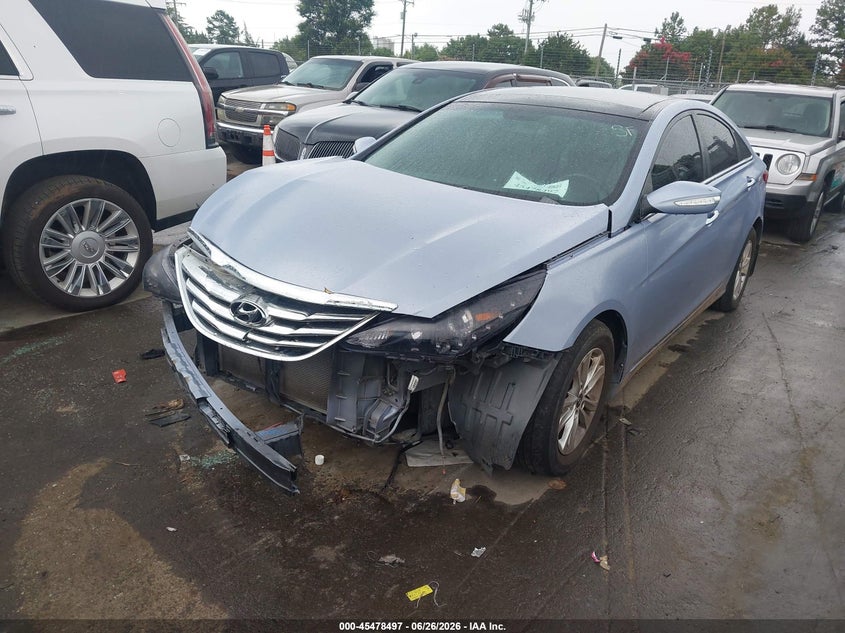 2013 Hyundai Sonata VIN 5NPEC4AC9DH682043 IAAI salvage auction — FRONT END, Salvage (North Carolina), sold $300 on 2026-07-29 (photo 2)