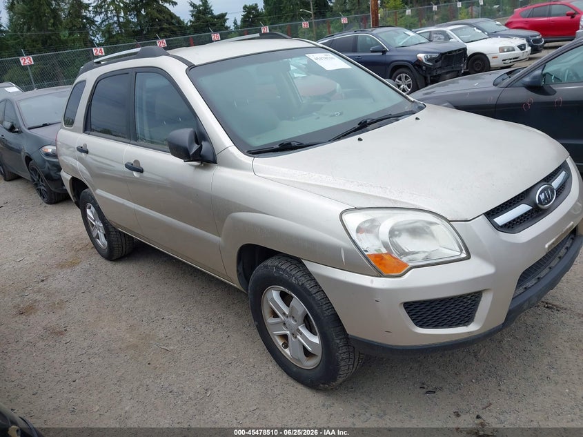 2009 Kia Sportage VIN KNDJE723797583046 IAAI salvage auction — NORMAL WEAR, Clear (Washington), sold $425 on 2026-07-08 (photo 1)