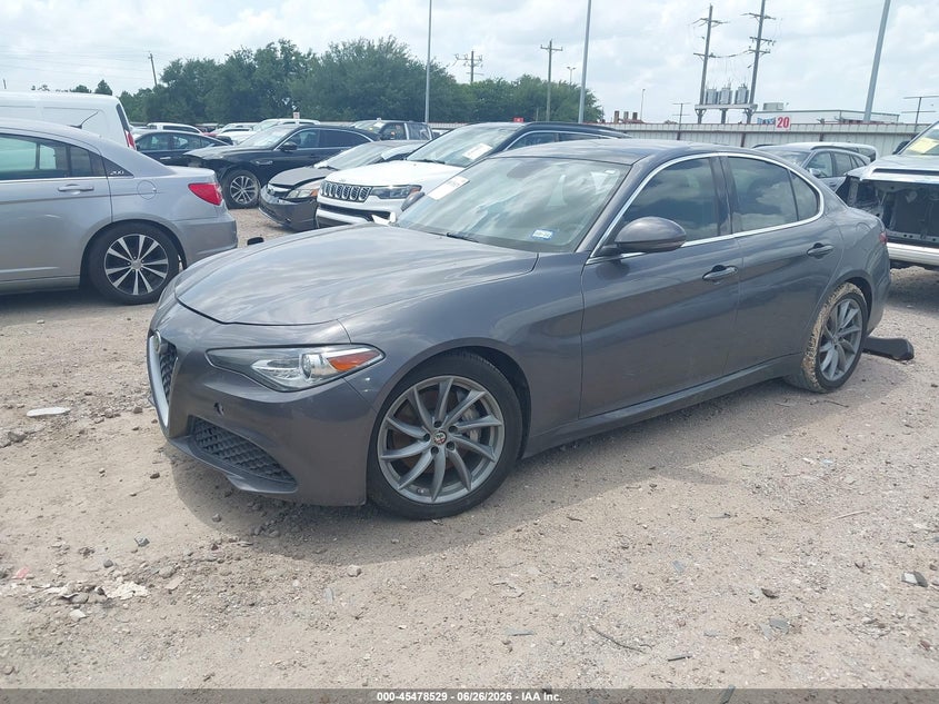 2017 Alfa romeo Giulia VIN ZARFAEBN2H7535949 IAAI salvage auction — WATER/FLOOD, Salvage (Texas), sold $1,750 on 2026-07-30 (photo 2)