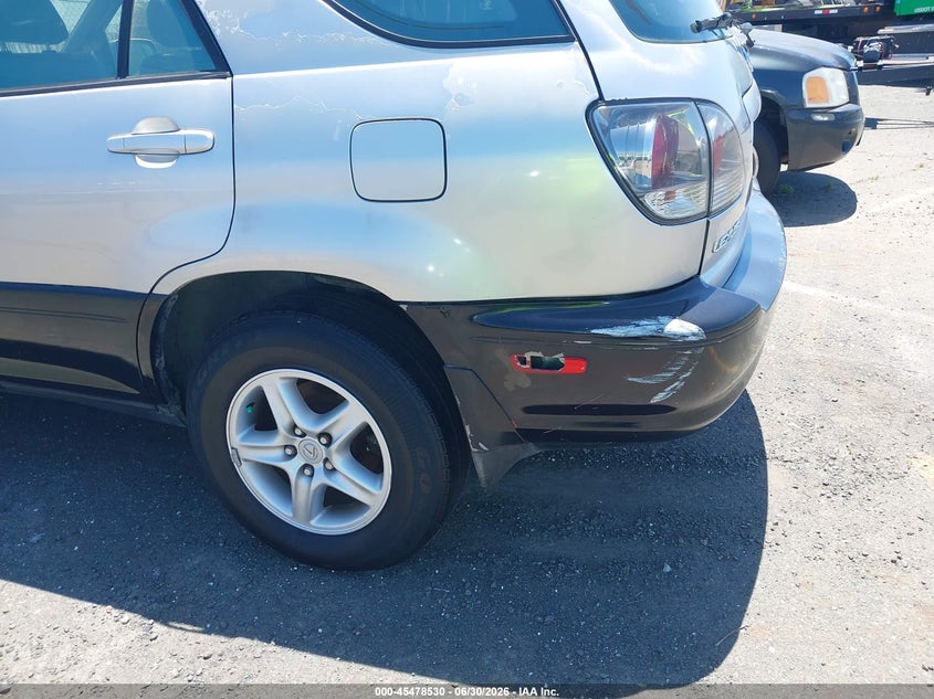 1999 Lexus Rx 300 VIN JT6HF10U4X0042215 IAAI salvage auction — LEFT & RIGHT, App For Dup Clear (California), sold $275 on 2026-07-20 (photo 6)