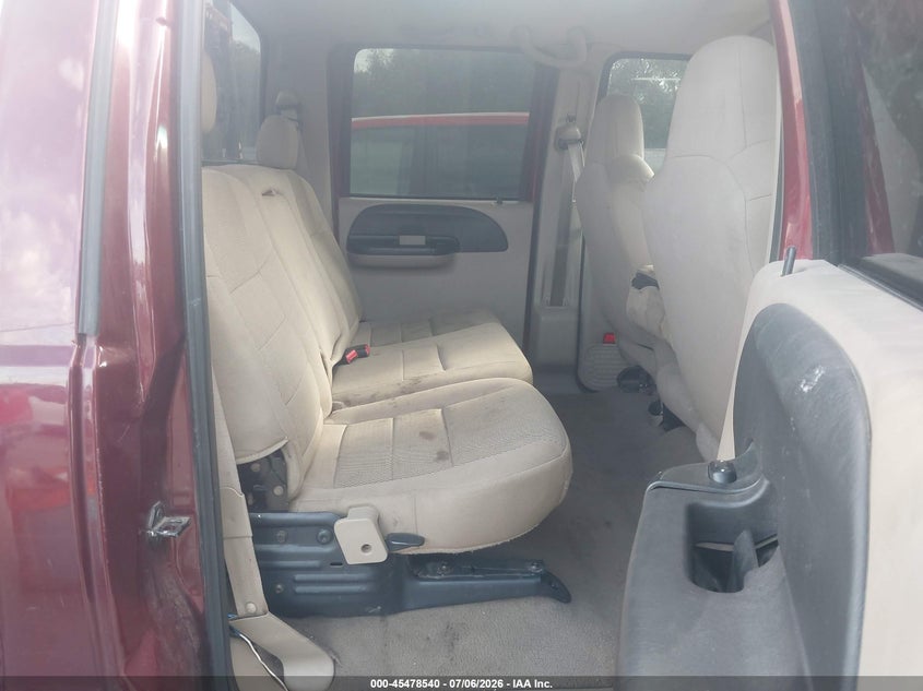 2006 Ford F-250 VIN 1FTSW21P76ED11841 IAAI salvage auction — FRONT & REAR, Clear (Idaho), sold $500 on 2026-07-18 (photo 8)