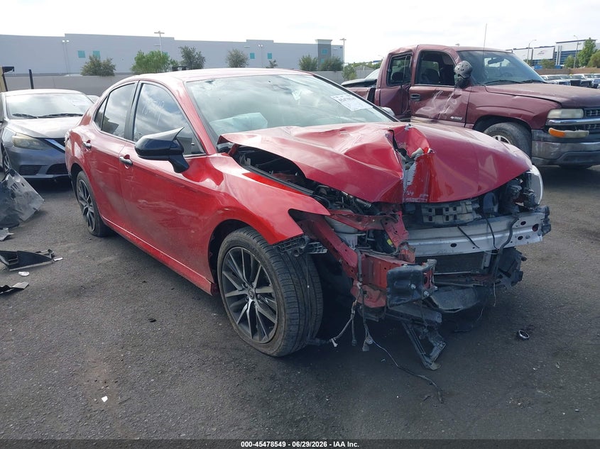 2021 Toyota Camry VIN 4T1G11AK1MU465737 IAAI salvage auction — ALL OVER, Salvage Certificate (California), sold $1,950 on 2026-07-26 (photo 1)