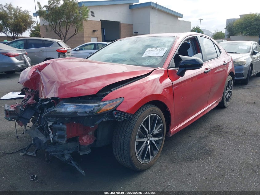 2021 Toyota Camry VIN 4T1G11AK1MU465737 IAAI salvage auction — ALL OVER, Salvage Certificate (California), sold $1,950 on 2026-07-26 (photo 2)