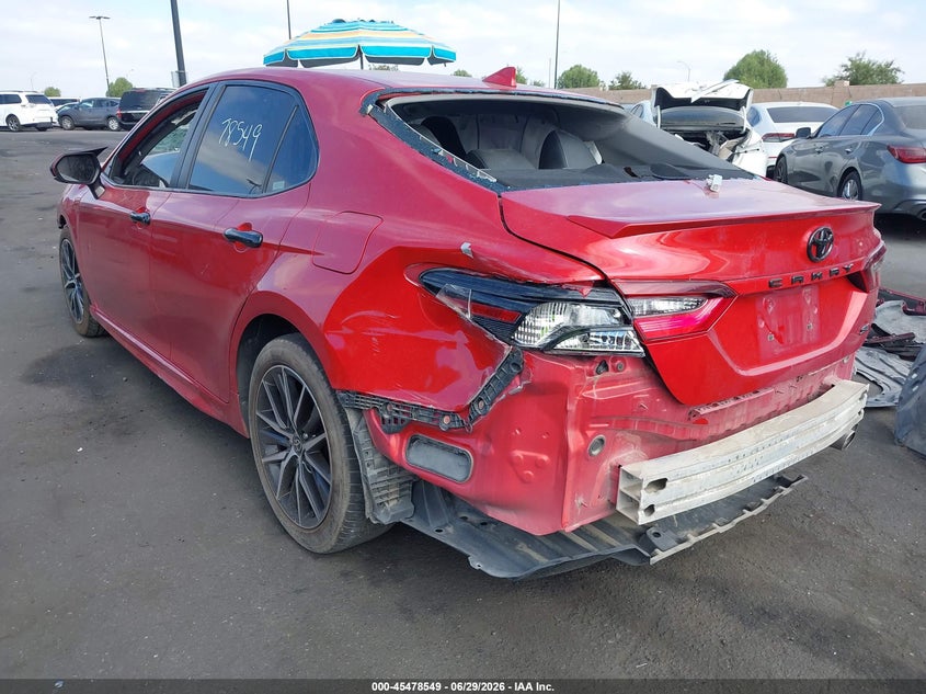 2021 Toyota Camry VIN 4T1G11AK1MU465737 IAAI salvage auction — ALL OVER, Salvage Certificate (California), sold $1,950 on 2026-07-26 (photo 3)