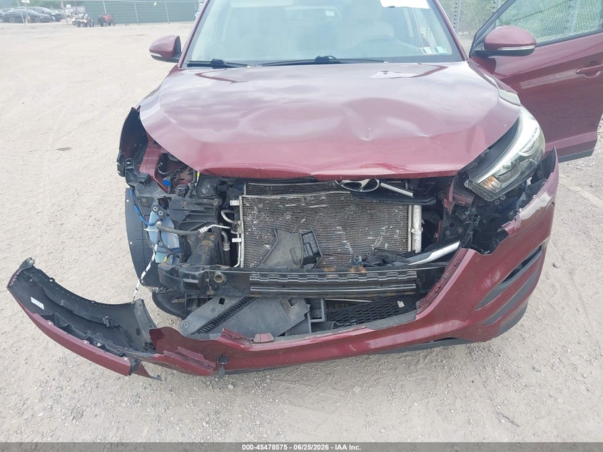 2018 Hyundai Tucson VIN KM8J33A40JU635059 IAAI salvage auction — FRONT END, Salvage (Pennsylvania), sold $1,550 on 2026-07-07 (photo 6)
