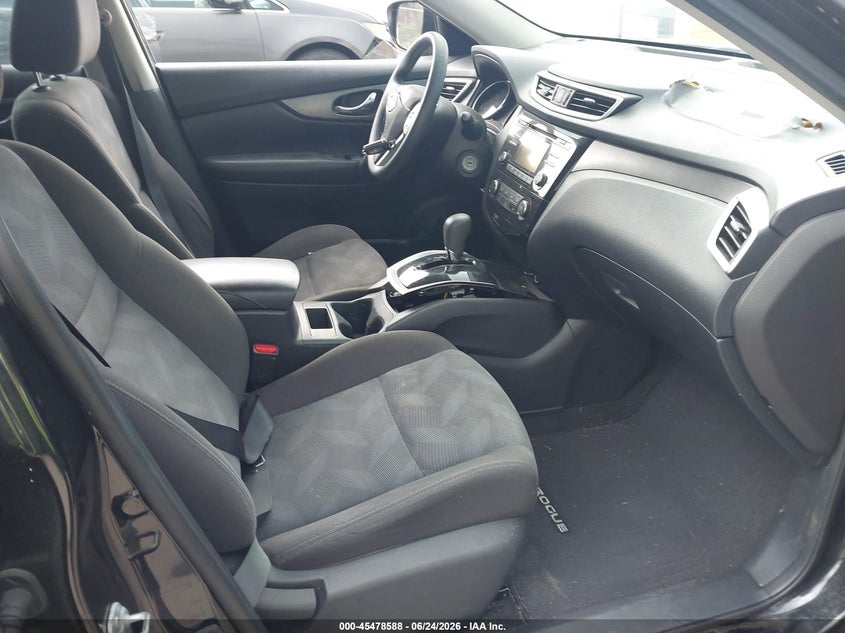 2016 Nissan Rogue VIN KNMAT2MT8GP625324 IAAI salvage auction — FRONT END, Clear (Florida), sold $425 on 2026-07-29 (photo 5)