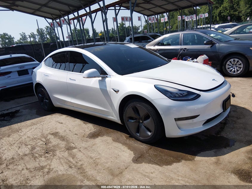 2020 Tesla Model 3 VIN 5YJ3E1EB6LF622042 IAAI salvage auction — SIDE, Salvage - Greater Than 75% (Maryland), sold $7,200 on 2026-07-30 (photo 1)