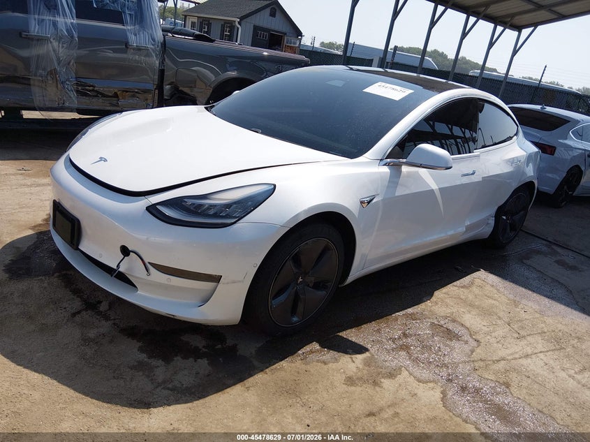 2020 Tesla Model 3 VIN 5YJ3E1EB6LF622042 IAAI salvage auction — SIDE, Salvage - Greater Than 75% (Maryland), sold $7,200 on 2026-07-30 (photo 2)