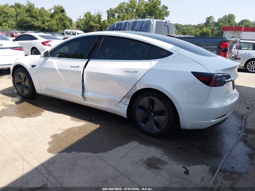 2020 Tesla Model 3 VIN 5YJ3E1EB6LF622042 IAAI salvage auction — SIDE, Salvage - Greater Than 75% (Maryland), sold $7,200 on 2026-07-30 (photo 3)