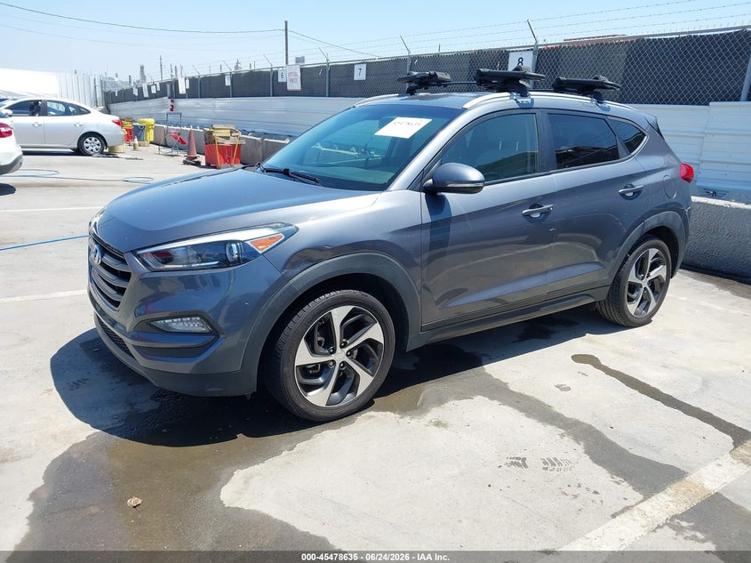 2016 Hyundai Tucson VIN KM8J33A21GU125813 IAAI salvage auction — NORMAL WEAR, Clear - Dealer Only (California), sold $1,925 on 2026-07-29 (photo 2)