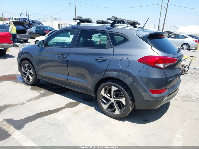2016 Hyundai Tucson VIN KM8J33A21GU125813 IAAI salvage auction — NORMAL WEAR, Clear - Dealer Only (California), sold $1,925 on 2026-07-29 (photo 3)