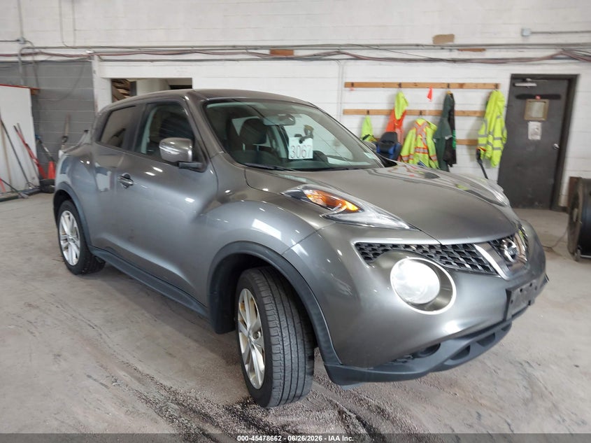 2015 Nissan Juke VIN JN8AF5MV6FT561000 IAAI salvage auction — SUSPENSION, Mv-907A (New York), sold $1,800 on 2026-07-08 (photo 1)