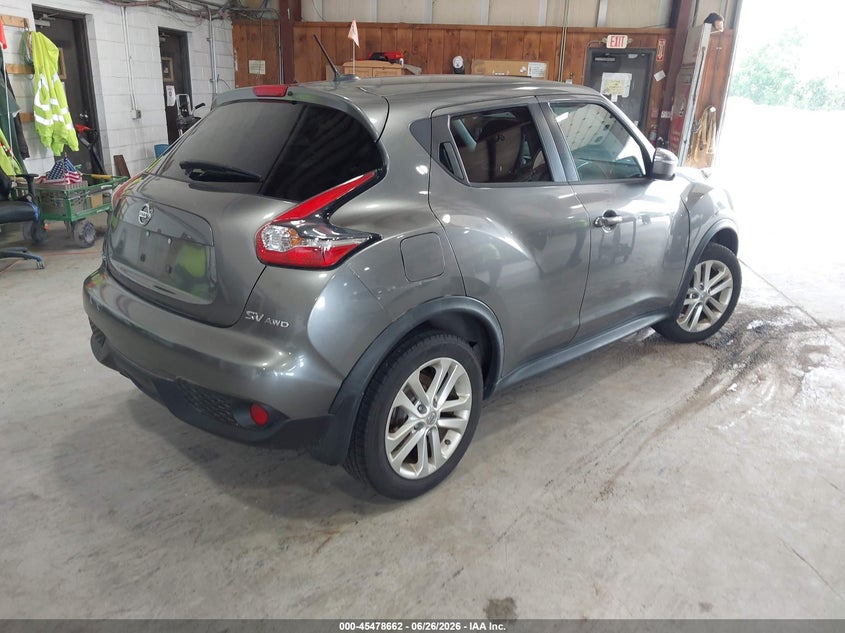 2015 Nissan Juke VIN JN8AF5MV6FT561000 IAAI salvage auction — SUSPENSION, Mv-907A (New York), sold $1,800 on 2026-07-08 (photo 4)