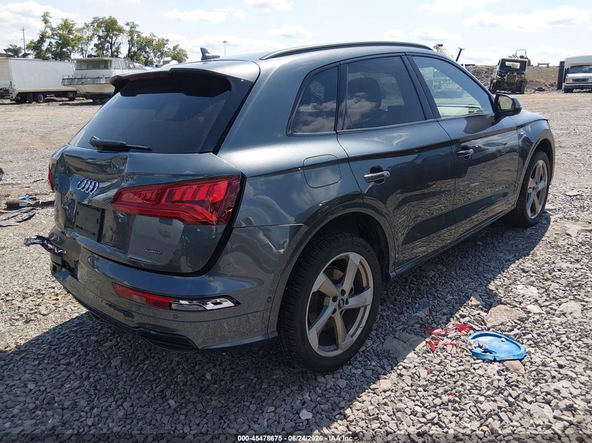 2020 Audi Q5 VIN WA1FNAFY8L2094033 IAAI salvage auction — REAR END, Salvage (Tennessee), sold $10,650 on 2026-07-16 (photo 4)
