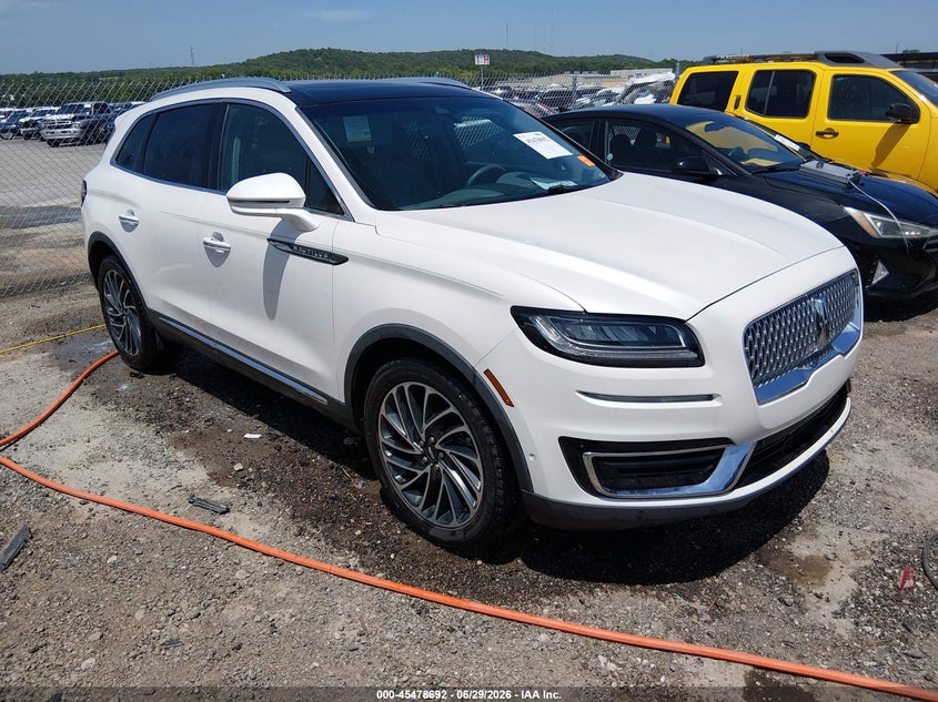 2019 Lincoln Nautilus VIN 2LMPJ6LP1KBL19559 — IAAI salvage auction photo