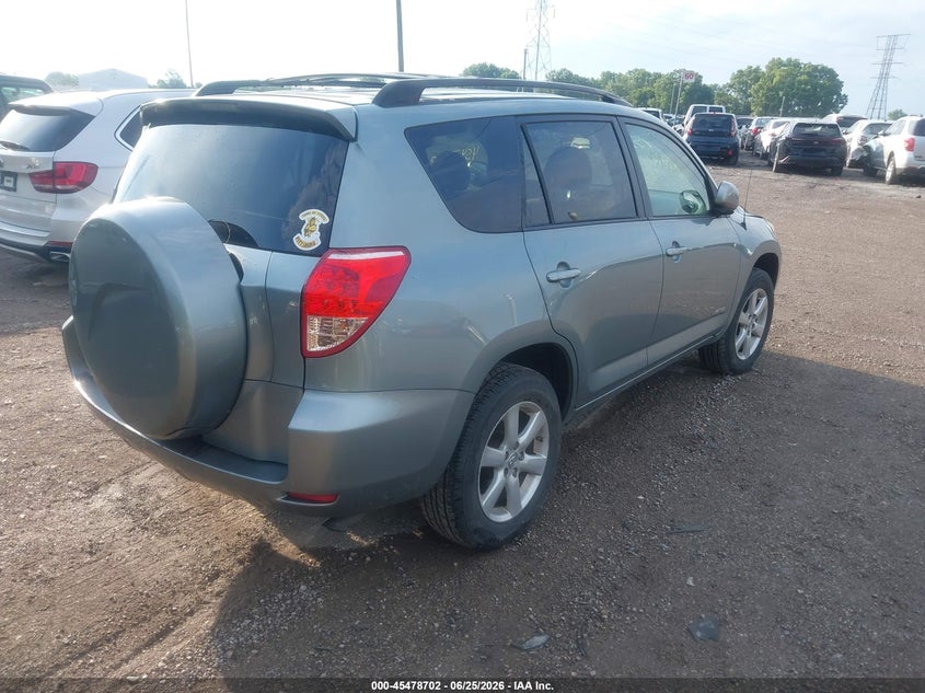 2008 Toyota Rav 4 VIN JTMZD31V786071180 IAAI salvage auction — NORMAL WEAR, Clear (Indiana), sold $1,050 on 2026-07-15 (photo 4)