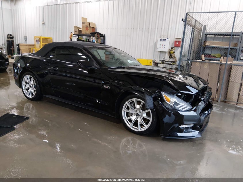 2015 Ford Mustang VIN 1FATP8FF4F5386166 IAAI salvage auction — FRONT END, Salvage Title, sold $7,000 on 2026-07-31 (photo 1)