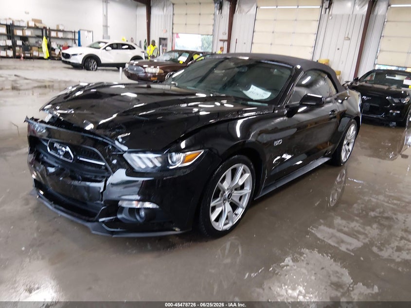 2015 Ford Mustang VIN 1FATP8FF4F5386166 IAAI salvage auction — FRONT END, Salvage Title, sold $7,000 on 2026-07-31 (photo 2)