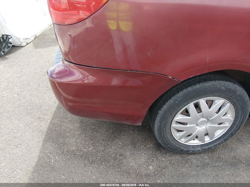 2005 Toyota Sienna VIN 5TDZA23C15S253743 IAAI salvage auction — NORMAL WEAR, Clear (New Mexico), sold $275 on 2026-07-24 (photo 6)