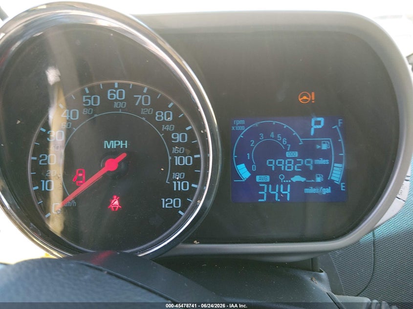 2014 Chevrolet Spark VIN KL8CB6S98EC491762 IAAI salvage auction — NORMAL WEAR, Clear (Delaware), sold $475 on 2026-07-27 (photo 7)