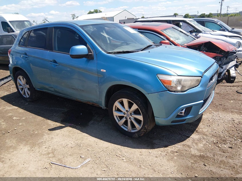 2012 Mitsubishi VIN JA4AR4AU2CZ008842 IAAI salvage auction — NORMAL WEAR, Original (Ohio), sold $325 on 2026-07-23 (photo 1)