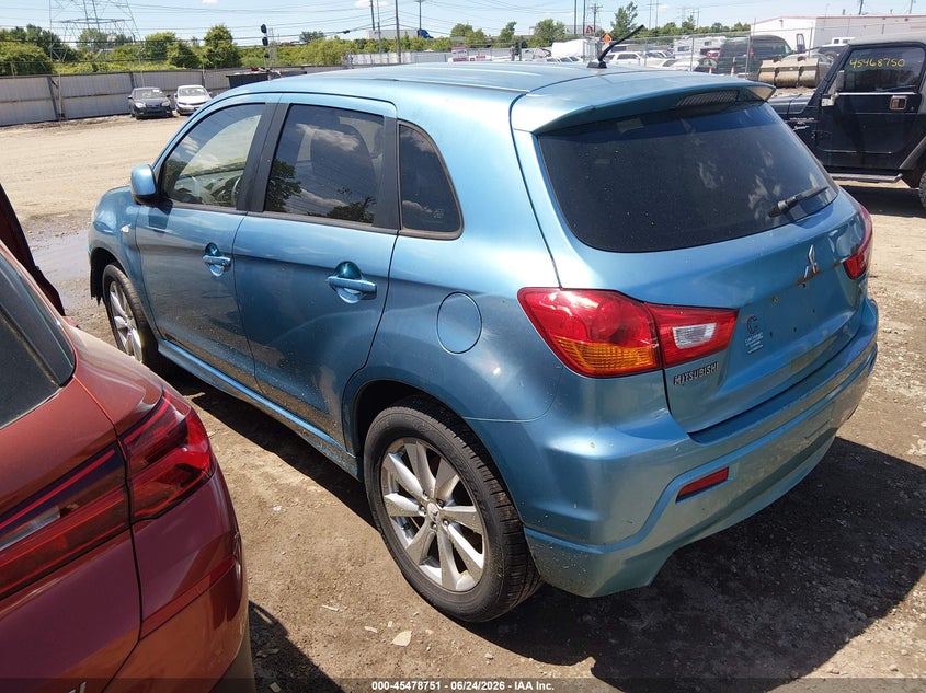 2012 Mitsubishi VIN JA4AR4AU2CZ008842 IAAI salvage auction — NORMAL WEAR, Original (Ohio), sold $325 on 2026-07-23 (photo 3)
