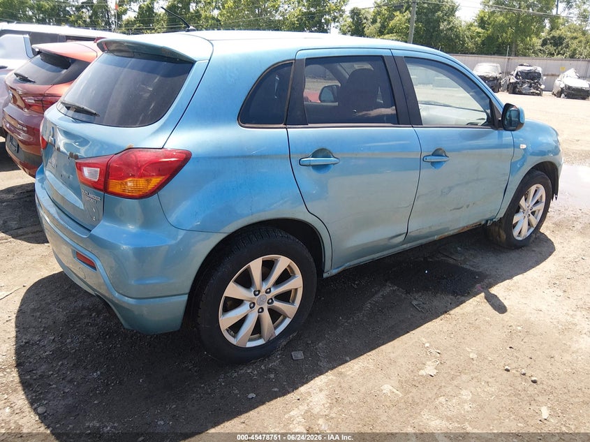 2012 Mitsubishi VIN JA4AR4AU2CZ008842 IAAI salvage auction — NORMAL WEAR, Original (Ohio), sold $325 on 2026-07-23 (photo 4)