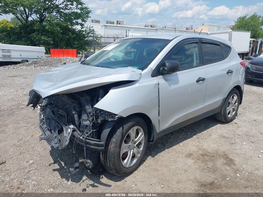 2012 Hyundai Tucson VIN KM8JT3AB4CU391336 IAAI salvage auction — FRONT END, Salvage (Pennsylvania), sold $750 on 2026-07-17 (photo 2)
