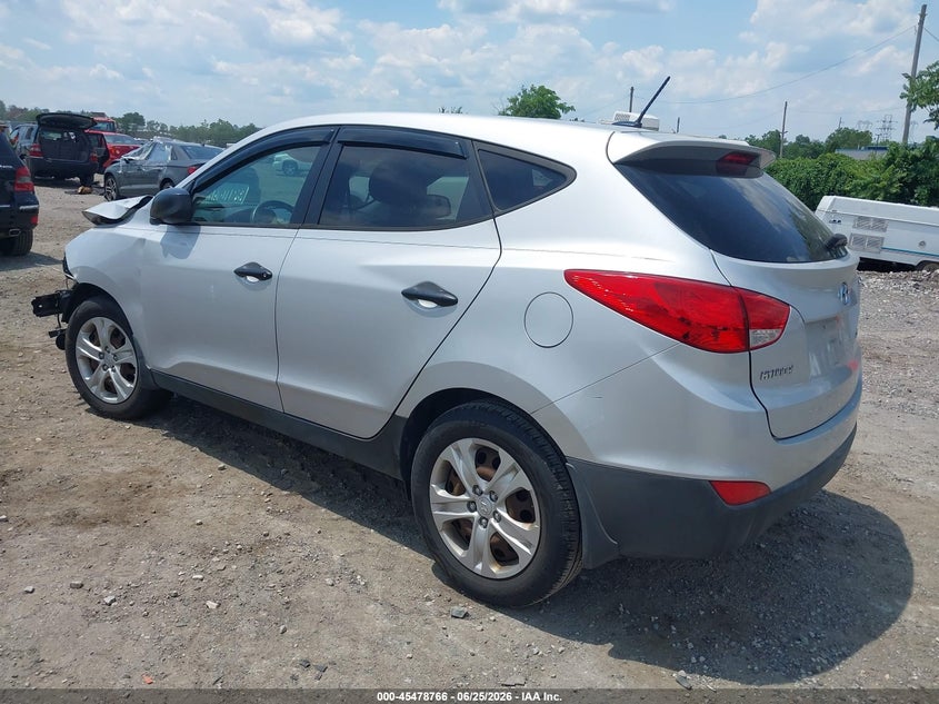 2012 Hyundai Tucson VIN KM8JT3AB4CU391336 IAAI salvage auction — FRONT END, Salvage (Pennsylvania), sold $750 on 2026-07-17 (photo 3)