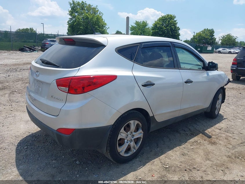 2012 Hyundai Tucson VIN KM8JT3AB4CU391336 IAAI salvage auction — FRONT END, Salvage (Pennsylvania), sold $750 on 2026-07-17 (photo 4)