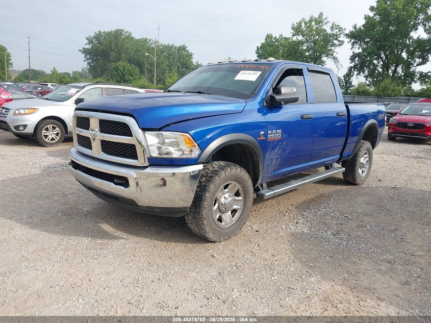 2018 Ram 2500 VIN 3C6UR5CL0JG172768 IAAI salvage auction — REAR END, Salvage (Ohio), sold $11,400 on 2026-07-29 (photo 2)