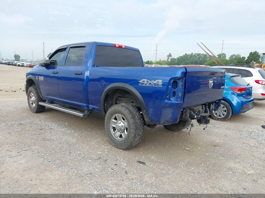 2018 Ram 2500 VIN 3C6UR5CL0JG172768 IAAI salvage auction — REAR END, Salvage (Ohio), sold $11,400 on 2026-07-29 (photo 3)