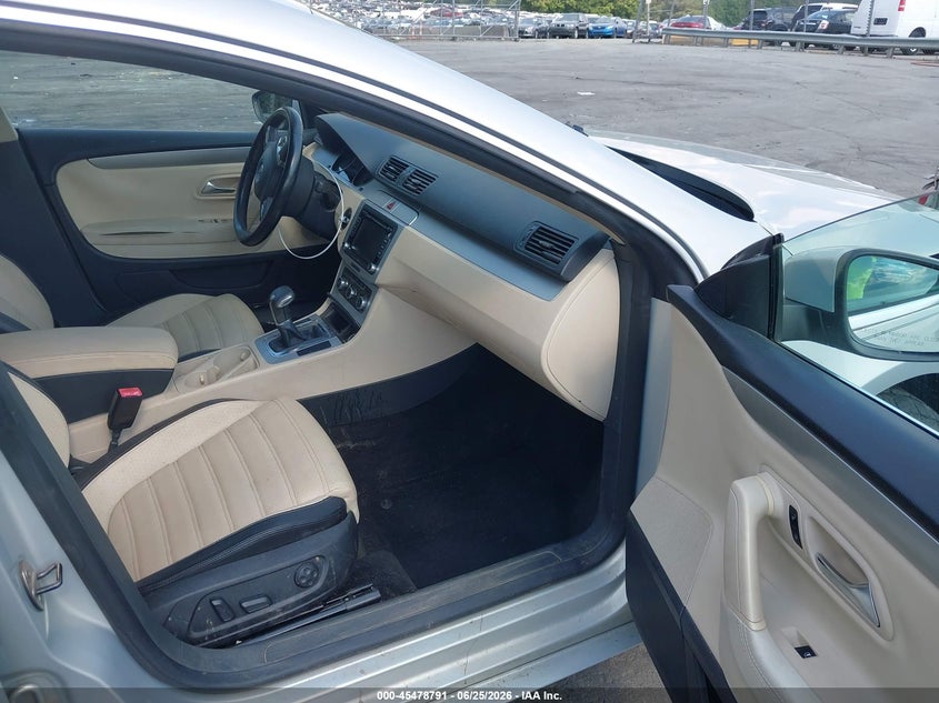 2010 Volkswagen Cc VIN WVWMN7AN5AE536291 IAAI salvage auction — RIGHT FRONT, Salvage (North Carolina), sold $475 on 2026-07-09 (photo 5)