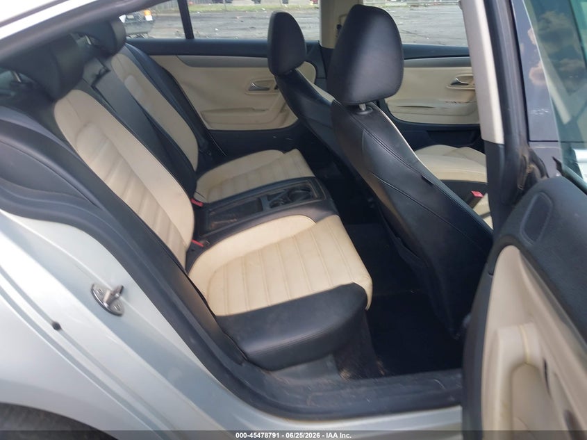 2010 Volkswagen Cc VIN WVWMN7AN5AE536291 IAAI salvage auction — RIGHT FRONT, Salvage (North Carolina), sold $475 on 2026-07-09 (photo 8)