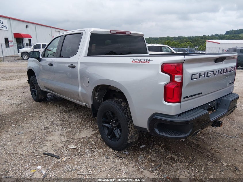 2021 Chevrolet Silverado VIN 1GCPYCELXMZ285576 IAAI salvage auction — RIGHT FRONT, Clear (Arkansas), sold $9,600 on 2026-07-30 (photo 3)