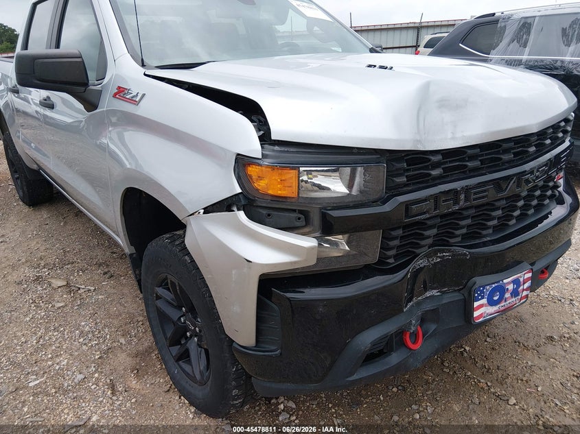 2021 Chevrolet Silverado VIN 1GCPYCELXMZ285576 IAAI salvage auction — RIGHT FRONT, Clear (Arkansas), sold $9,600 on 2026-07-30 (photo 6)